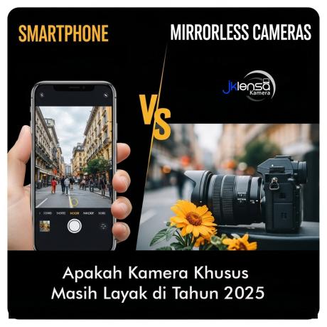 Kamera Mirrorless vs. Smartphone: Apakah Kamera Khusus Masih Layak di Tahun 2025